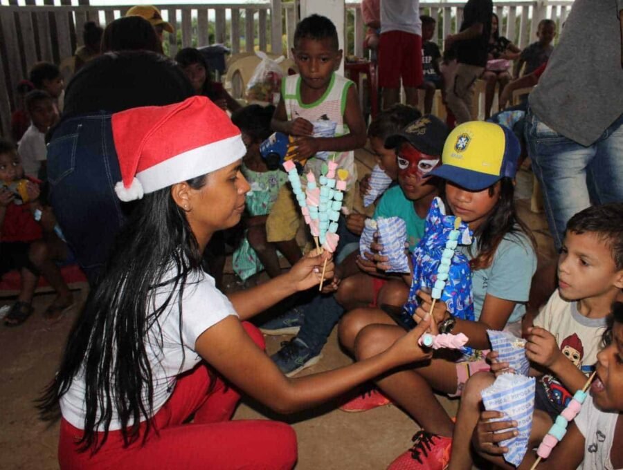 Natal na Comunidade Nazinha Hassem