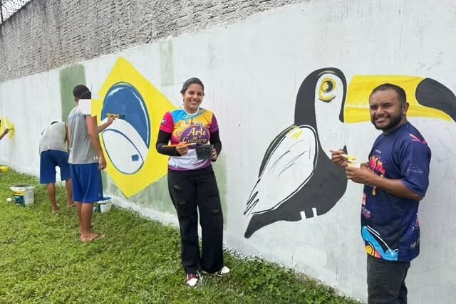 Oficina de Pintura Orgânica – Socioeducativo