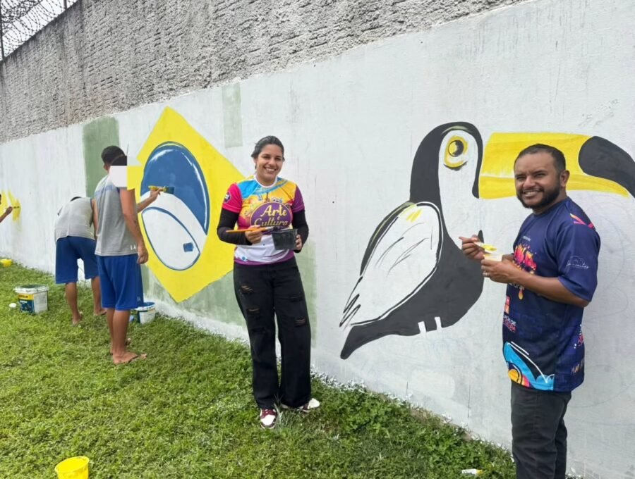 Oficina de Pintura Orgânica – Socioeducativo